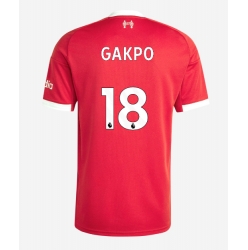 Strój piłkarski Liverpool Cody Gakpo #18 Koszulka Podstawowej 2025-26 Krótki Rękaw
