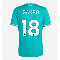 Strój piłkarski Liverpool Cody Gakpo #18 Koszulka Trzeciej 2025-26 Krótki Rękaw