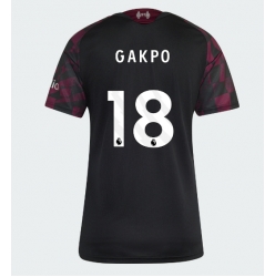 Strój piłkarski Liverpool Cody Gakpo #18 Koszulka Trzeciej damskie 2026-27 Krótki Rękaw