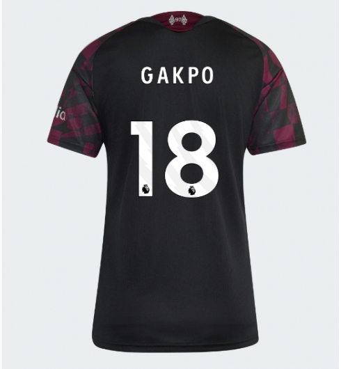 Strój piłkarski Liverpool Cody Gakpo #18 Koszulka Trzeciej damskie 2026-27 Krótki Rękaw Strój piłkarski Liverpool Cody Gakpo #18 Koszulka Trzeciej damskie 2026-27 Krótki Rękaw