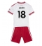 Strój piłkarski Liverpool Cody Gakpo #18 Koszulka Wyjazdowej dziecięce 2026-27 Krótki Rękaw (+ Krótkie spodenki)