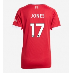 Strój piłkarski Liverpool Curtis Jones #17 Koszulka Podstawowej damskie 2025-26 Krótki Rękaw