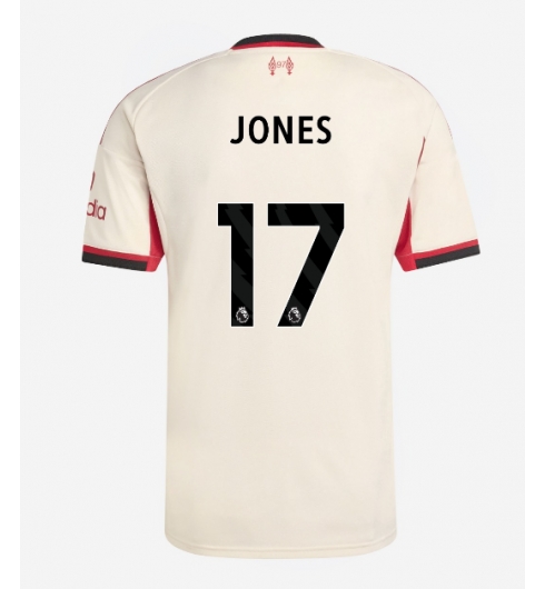 Strój piłkarski Liverpool Curtis Jones #17 Koszulka Wyjazdowej 2025-26 Krótki Rękaw Strój piłkarski Liverpool Curtis Jones #17 Koszulka Wyjazdowej 2025-26 Krótki Rękaw