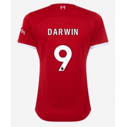 Strój piłkarski Liverpool Darwin Nunez #9 Koszulka Podstawowej damskie 2023-24 Krótki Rękaw