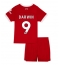 Strój piłkarski Liverpool Darwin Nunez #9 Koszulka Podstawowej dziecięce 2023-24 Krótki Rękaw (+ Krótkie spodenki)