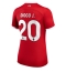 Strój piłkarski Liverpool Diogo Jota #20 Koszulka Podstawowej damskie 2023-24 Krótki Rękaw