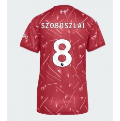Strój piłkarski Liverpool Dominik Szoboszlai #8 Koszulka Podstawowej damskie 2026-27 Krótki Rękaw