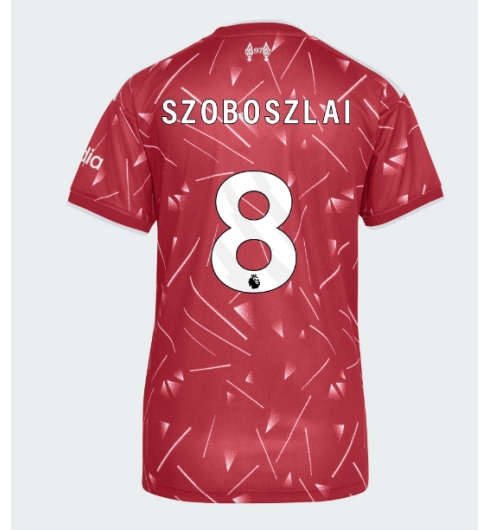 Strój piłkarski Liverpool Dominik Szoboszlai #8 Koszulka Podstawowej damskie 2026-27 Krótki Rękaw Strój piłkarski Liverpool Dominik Szoboszlai #8 Koszulka Podstawowej damskie 2026-27 Krótki Rękaw