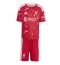 Strój piłkarski Liverpool Dominik Szoboszlai #8 Koszulka Podstawowej dziecięce 2026-27 Krótki Rękaw (+ Krótkie spodenki)