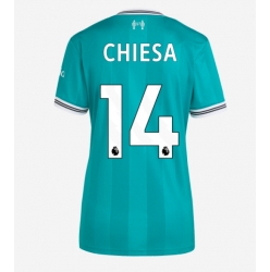 Strój piłkarski Liverpool Federico Chiesa #14 Koszulka Trzeciej damskie 2025-26 Krótki Rękaw