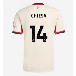 Strój piłkarski Liverpool Federico Chiesa #14 Koszulka Wyjazdowej 2025-26 Krótki Rękaw