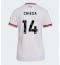 Strój piłkarski Liverpool Federico Chiesa #14 Koszulka Wyjazdowej damskie 2026-27 Krótki Rękaw Strój piłkarski Liverpool Federico Chiesa #14 Koszulka Wyjazdowej damskie 2026-27 Krótki Rękaw