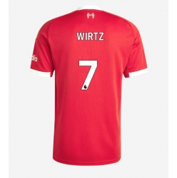 Strój piłkarski Liverpool Florian Wirtz #7 Koszulka Podstawowej 2025-26 Krótki Rękaw