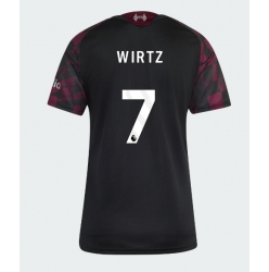 Strój piłkarski Liverpool Florian Wirtz #7 Koszulka Trzeciej damskie 2026-27 Krótki Rękaw