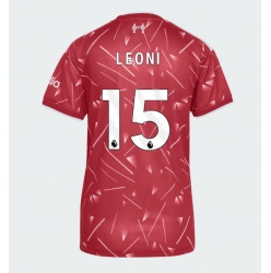 Strój piłkarski Liverpool Giovanni Leoni #15 Koszulka Podstawowej damskie 2026-27 Krótki Rękaw