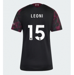 Strój piłkarski Liverpool Giovanni Leoni #15 Koszulka Trzeciej damskie 2026-27 Krótki Rękaw
