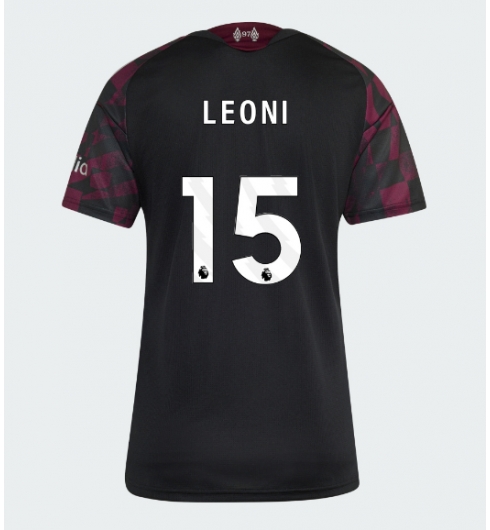 Strój piłkarski Liverpool Giovanni Leoni #15 Koszulka Trzeciej damskie 2026-27 Krótki Rękaw Strój piłkarski Liverpool Giovanni Leoni #15 Koszulka Trzeciej damskie 2026-27 Krótki Rękaw