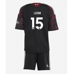 Strój piłkarski Liverpool Giovanni Leoni #15 Koszulka Trzeciej dziecięce 2026-27 Krótki Rękaw (+ Krótkie spodenki)