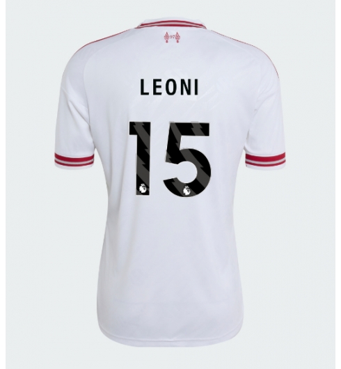 Strój piłkarski Liverpool Giovanni Leoni #15 Koszulka Wyjazdowej 2026-27 Krótki Rękaw Strój piłkarski Liverpool Giovanni Leoni #15 Koszulka Wyjazdowej 2026-27 Krótki Rękaw