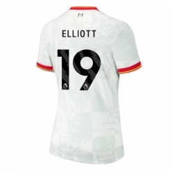 Strój piłkarski Liverpool Harvey Elliott #19 Koszulka Trzeciej damskie 2024-25 Krótki Rękaw