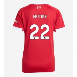 Strój piłkarski Liverpool Hugo Ekitike #22 Koszulka Podstawowej damskie 2025-26 Krótki Rękaw