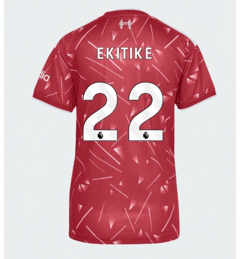 Strój piłkarski Liverpool Hugo Ekitike #22 Koszulka Podstawowej damskie 2026-27 Krótki Rękaw Strój piłkarski Liverpool Hugo Ekitike #22 Koszulka Podstawowej damskie 2026-27 Krótki Rękaw