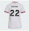 Strój piłkarski Liverpool Hugo Ekitike #22 Koszulka Wyjazdowej damskie 2026-27 Krótki Rękaw Strój piłkarski Liverpool Hugo Ekitike #22 Koszulka Wyjazdowej damskie 2026-27 Krótki Rękaw