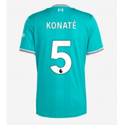 Strój piłkarski Liverpool Ibrahima Konate #5 Koszulka Trzeciej 2025-26 Krótki Rękaw