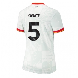 Strój piłkarski Liverpool Ibrahima Konate #5 Koszulka Trzeciej damskie 2024-25 Krótki Rękaw