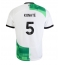 Strój piłkarski Liverpool Ibrahima Konate #5 Koszulka Wyjazdowej 2023-24 Krótki Rękaw