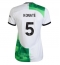 Strój piłkarski Liverpool Ibrahima Konate #5 Koszulka Wyjazdowej damskie 2023-24 Krótki Rękaw