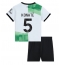 Strój piłkarski Liverpool Ibrahima Konate #5 Koszulka Wyjazdowej dziecięce 2023-24 Krótki Rękaw (+ Krótkie spodenki)