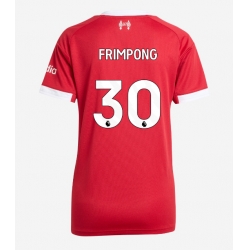 Strój piłkarski Liverpool Jeremie Frimpong #30 Koszulka Podstawowej damskie 2025-26 Krótki Rękaw