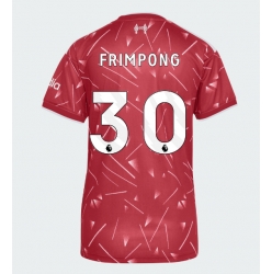 Strój piłkarski Liverpool Jeremie Frimpong #30 Koszulka Podstawowej damskie 2026-27 Krótki Rękaw