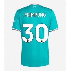 Strój piłkarski Liverpool Jeremie Frimpong #30 Koszulka Trzeciej 2025-26 Krótki Rękaw