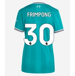Strój piłkarski Liverpool Jeremie Frimpong #30 Koszulka Trzeciej damskie 2025-26 Krótki Rękaw