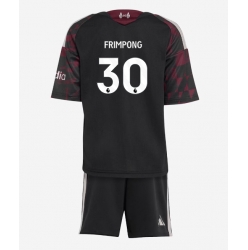 Strój piłkarski Liverpool Jeremie Frimpong #30 Koszulka Trzeciej dziecięce 2026-27 Krótki Rękaw (+ Krótkie spodenki)