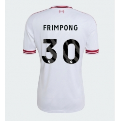 Strój piłkarski Liverpool Jeremie Frimpong #30 Koszulka Wyjazdowej 2026-27 Krótki Rękaw