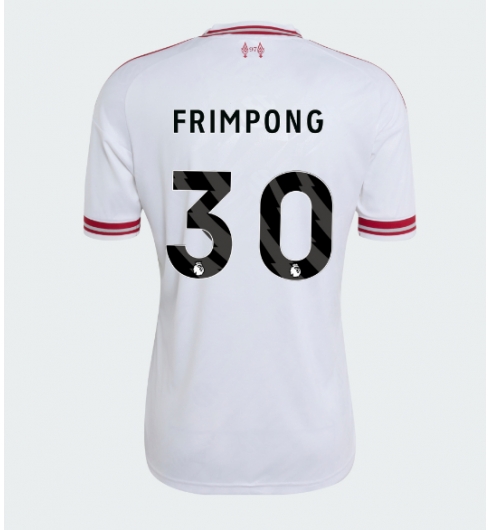Strój piłkarski Liverpool Jeremie Frimpong #30 Koszulka Wyjazdowej 2026-27 Krótki Rękaw Strój piłkarski Liverpool Jeremie Frimpong #30 Koszulka Wyjazdowej 2026-27 Krótki Rękaw