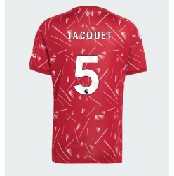 Strój piłkarski Liverpool Jeremy Jacquet #5 Koszulka Podstawowej 2026-27 Krótki Rękaw