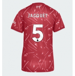 Strój piłkarski Liverpool Jeremy Jacquet #5 Koszulka Podstawowej damskie 2026-27 Krótki Rękaw