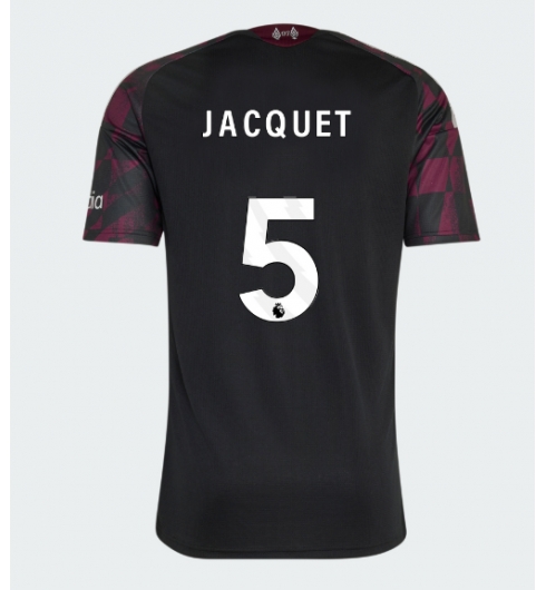 Strój piłkarski Liverpool Jeremy Jacquet #5 Koszulka Trzeciej 2026-27 Krótki Rękaw Strój piłkarski Liverpool Jeremy Jacquet #5 Koszulka Trzeciej 2026-27 Krótki Rękaw