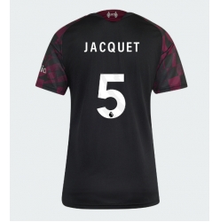 Strój piłkarski Liverpool Jeremy Jacquet #5 Koszulka Trzeciej damskie 2026-27 Krótki Rękaw