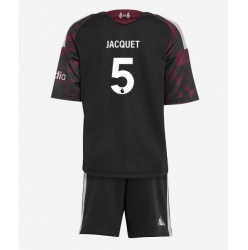 Strój piłkarski Liverpool Jeremy Jacquet #5 Koszulka Trzeciej dziecięce 2026-27 Krótki Rękaw (+ Krótkie spodenki)