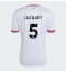 Strój piłkarski Liverpool Jeremy Jacquet #5 Koszulka Wyjazdowej 2026-27 Krótki Rękaw Strój piłkarski Liverpool Jeremy Jacquet #5 Koszulka Wyjazdowej 2026-27 Krótki Rękaw