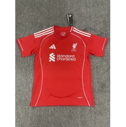 Strój piłkarski Liverpool Koszulka Podstawowej 2025-26 Krótki Rękaw
