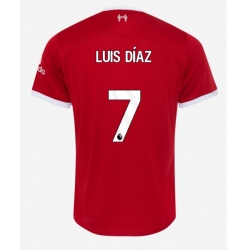 Strój piłkarski Liverpool Luis Diaz #7 Koszulka Podstawowej 2023-24 Krótki Rękaw