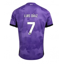 Strój piłkarski Liverpool Luis Diaz #7 Koszulka Trzeciej 2023-24 Krótki Rękaw