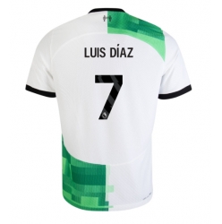 Strój piłkarski Liverpool Luis Diaz #7 Koszulka Wyjazdowej 2023-24 Krótki Rękaw