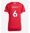 Strój piłkarski Liverpool Milos Kerkez #6 Koszulka Podstawowej damskie 2025-26 Krótki Rękaw